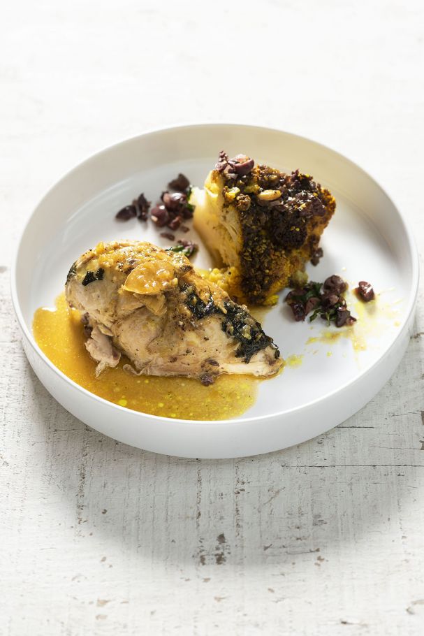 pollo con jengibre