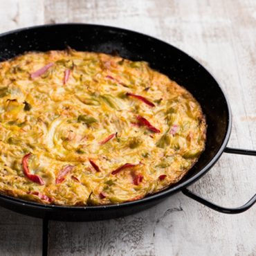 frittata-de-esparragos-y-chile-pimiento