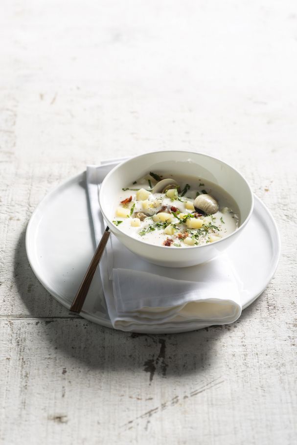 Clam chowder - Enmicasa.com.