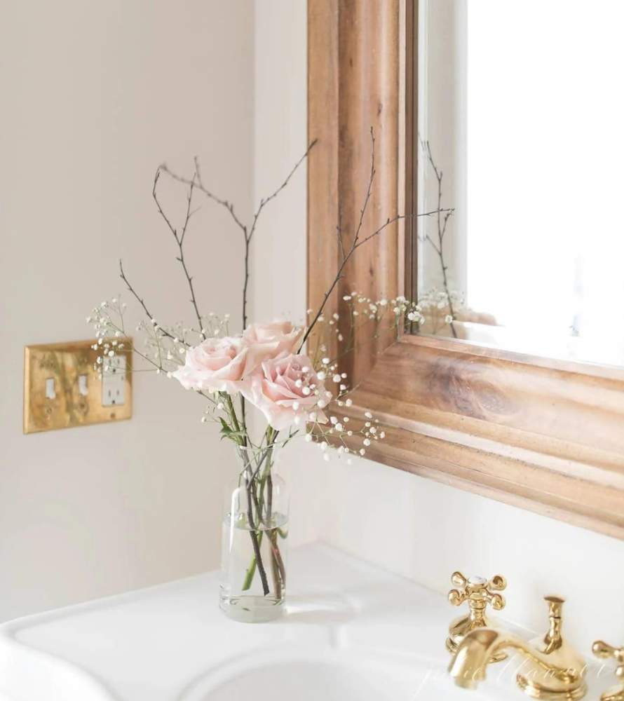 arreglos para el baño