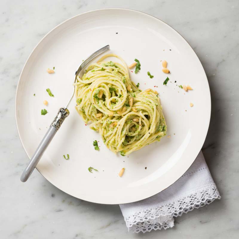 pasta-con-arvejas-y-ricotta