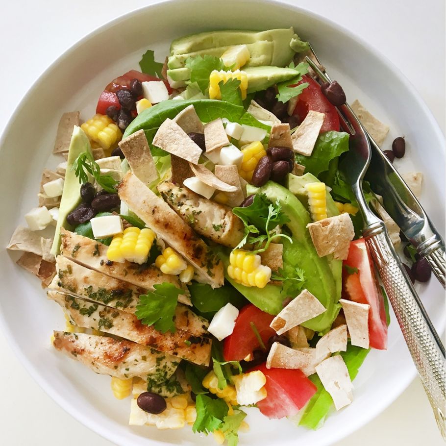 healthy-chicken-taco-salad