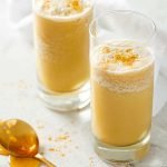 Iced golden latte