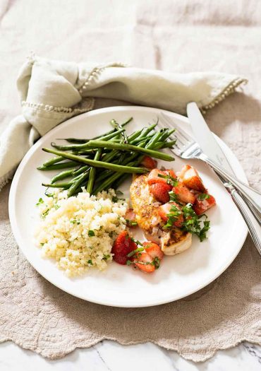 Pollo-fresas-balsamico