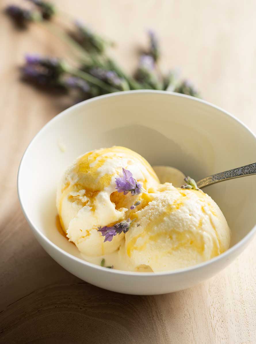 Helado-lavanda-y-miel