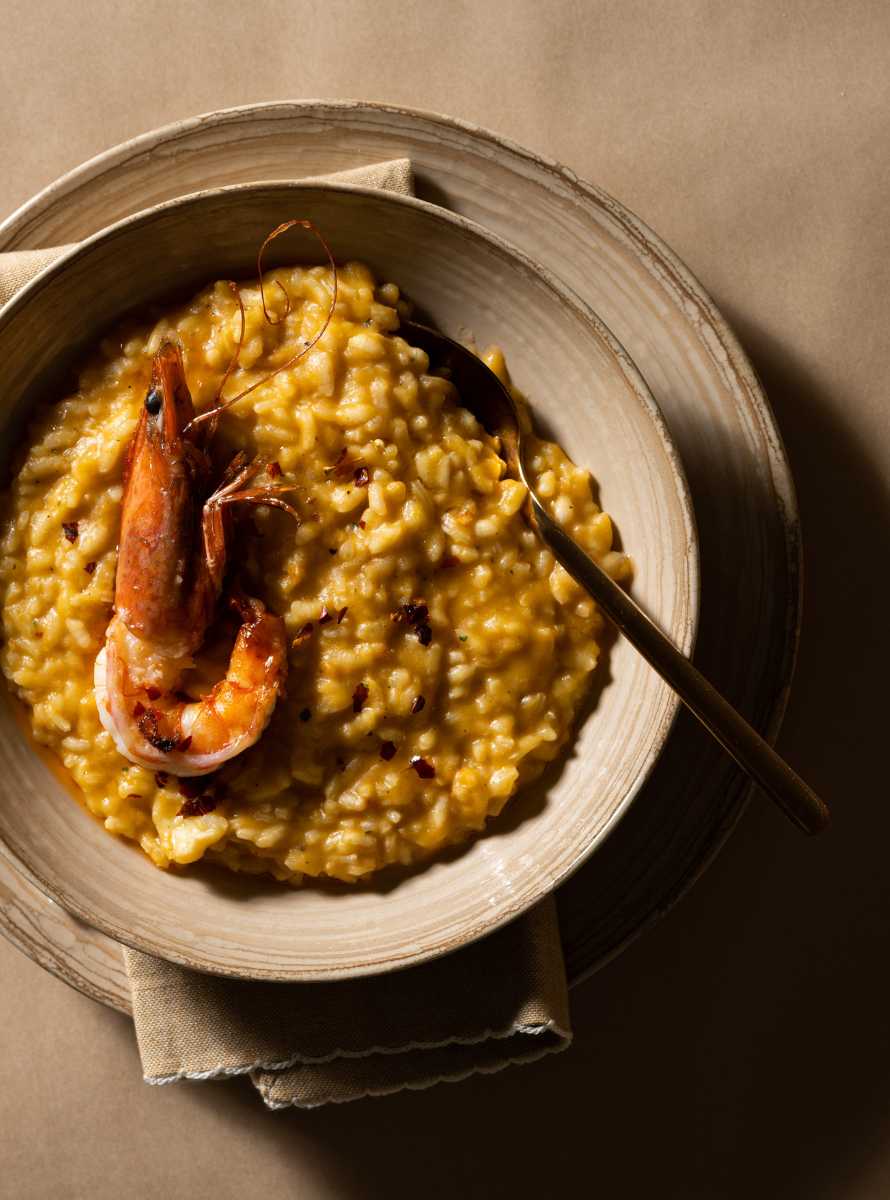 risotto de camaron